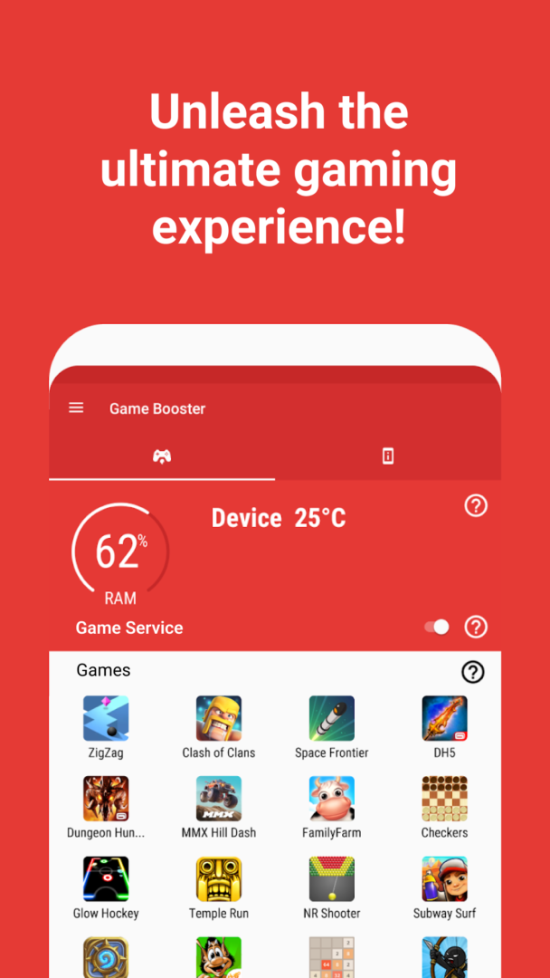 Game booster launcher